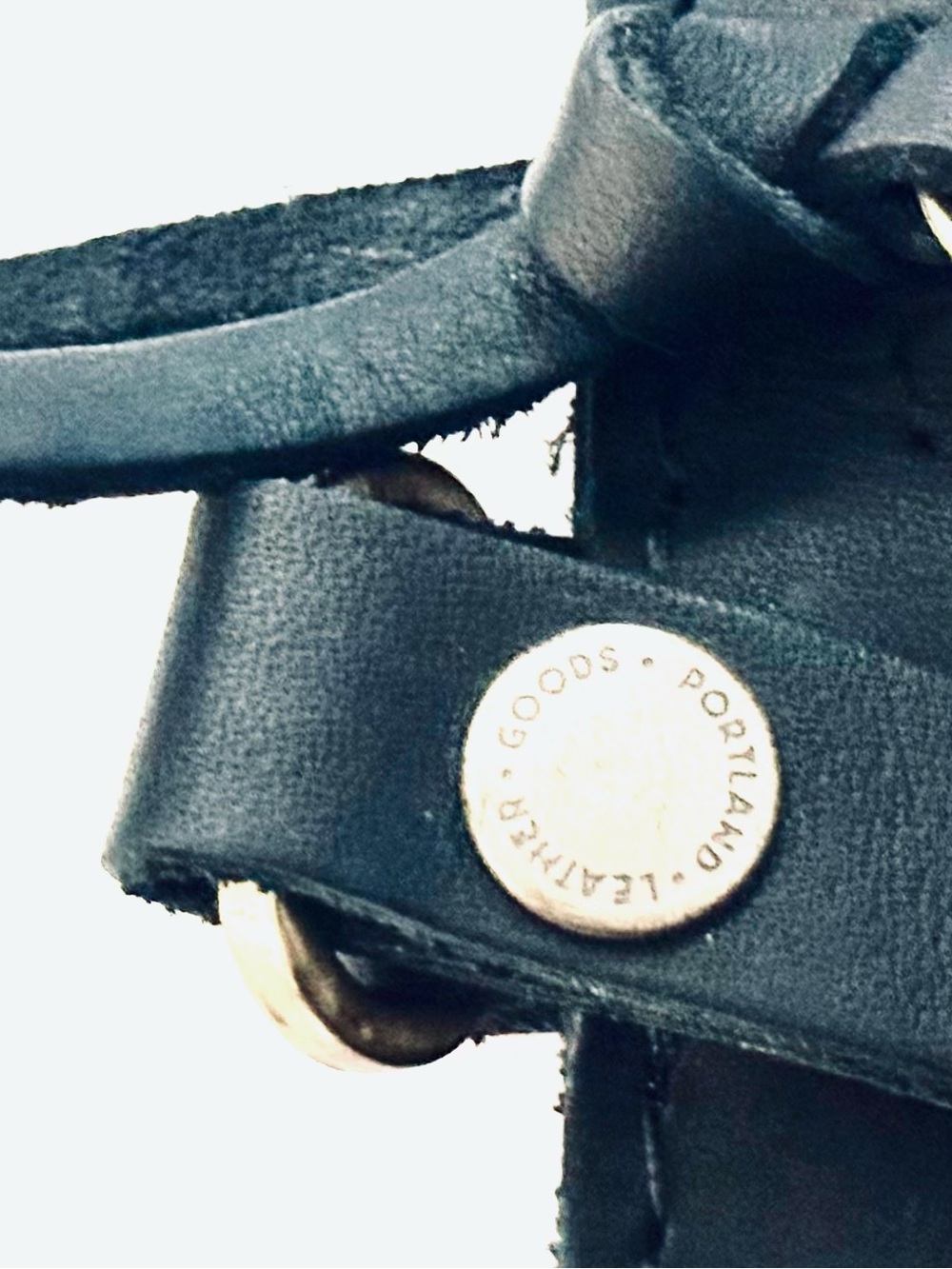 Portland Leather Goods Adriana Pouch Wristlet in Black - Picture 8 of 10